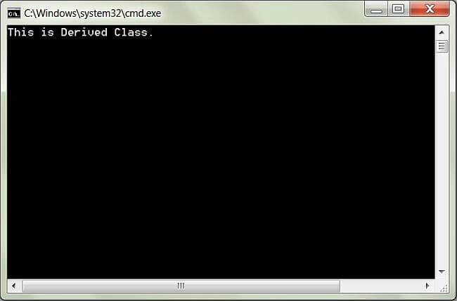 C# Polymorphism