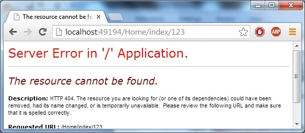 server error