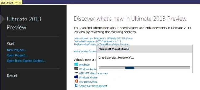 MVC Project Creation