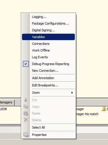 RowCount in SSIS
