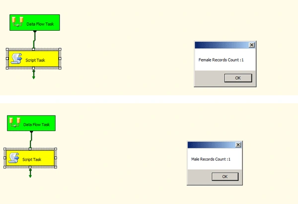RowCount in SSIS