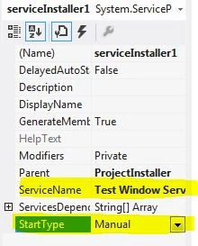 Test Windows Service
