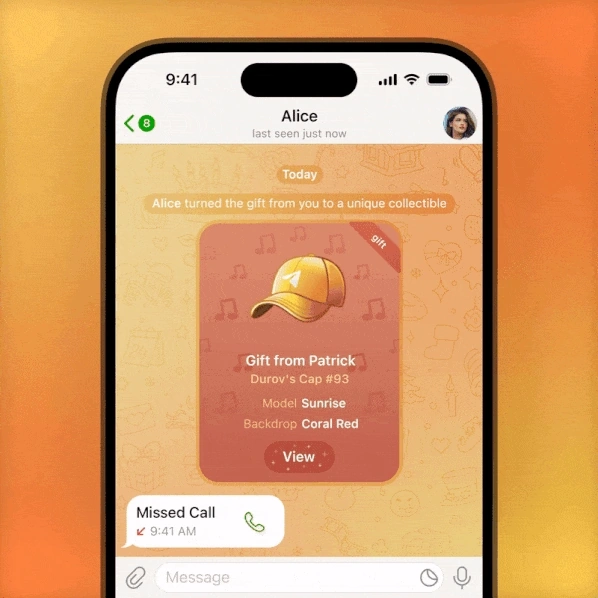 Reactions for Service Messages