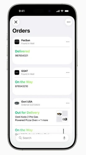 Tracking orders