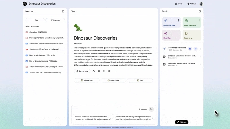 NotebookLM for young users