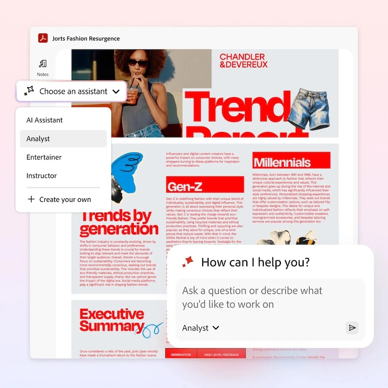 Adobe AI Assistant