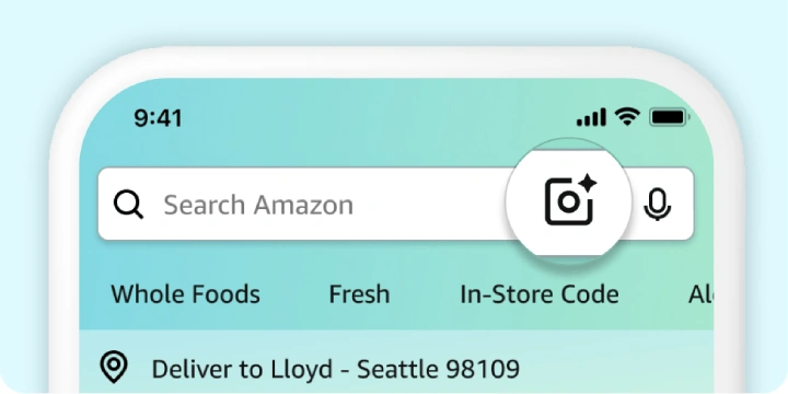 Amazon Lens Live