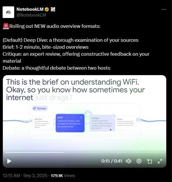 NotebookLM Overview