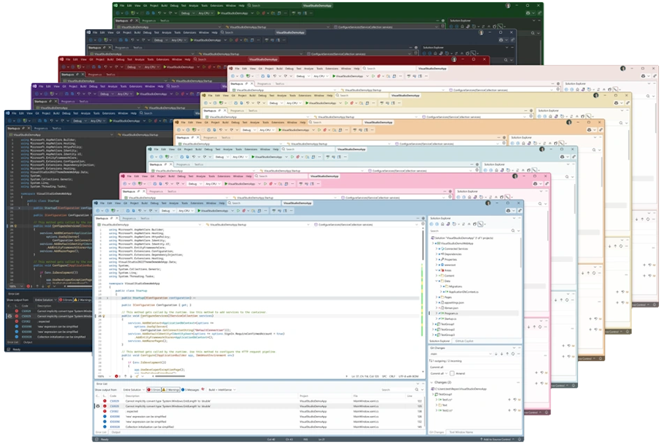 Visual Studio Design