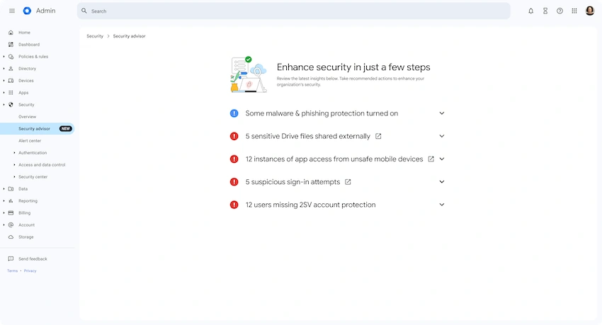 Gemini for Google Workspace