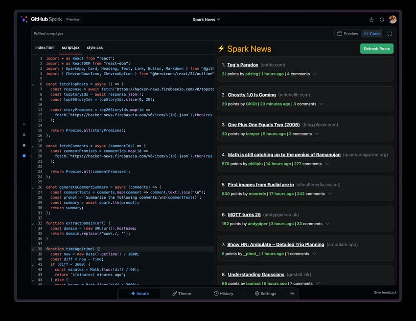GitHub Spark