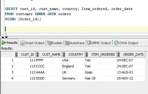 Inner Join Query