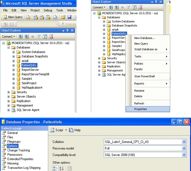 SQL Server Management Studio