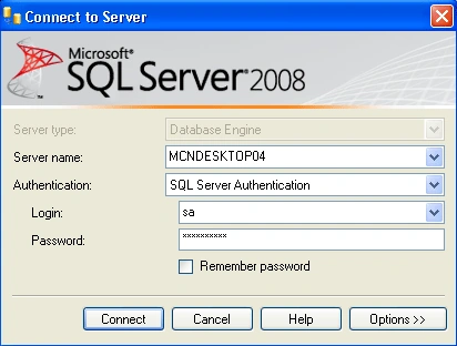 Connect to Server