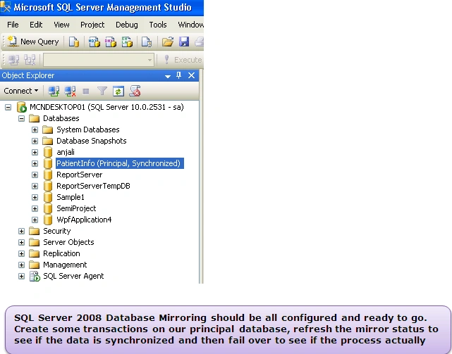 SQL Server Management Studio