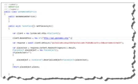 webservice