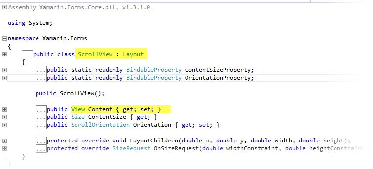 ScrollView