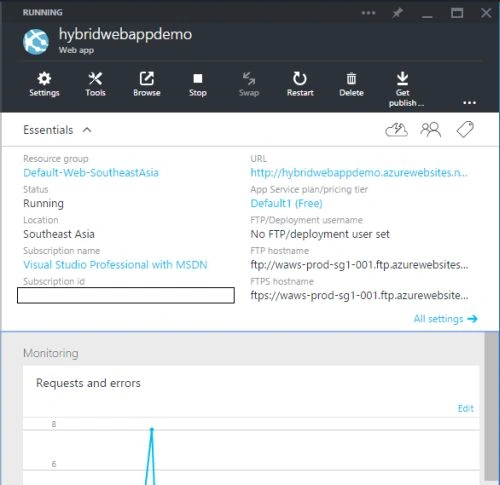 HybridWebAppDemo