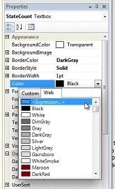 Expressions in SSRS