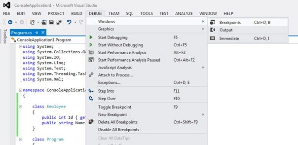 BreakPoint window