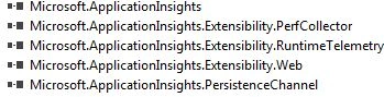 References to Application Insight