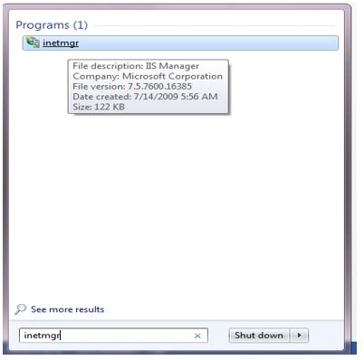 Deployment of web service