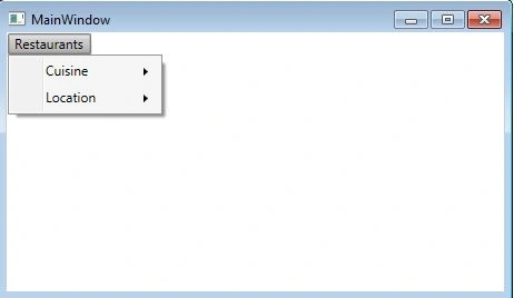 Adding SubMenus