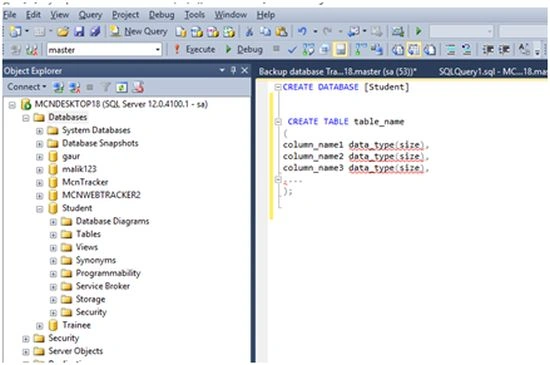 database