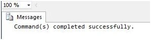 query executed