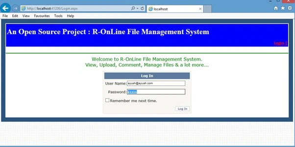 Login As Simple User