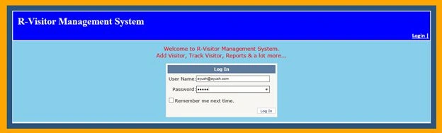 Login As ADMIN