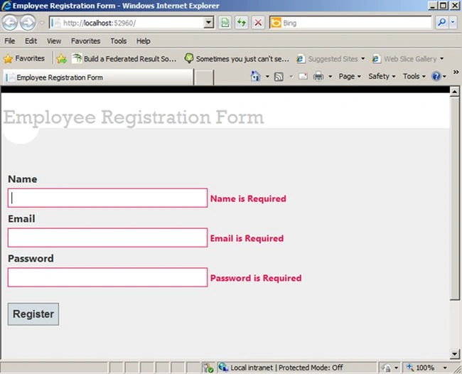 emp registration