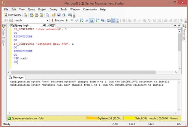 sql query