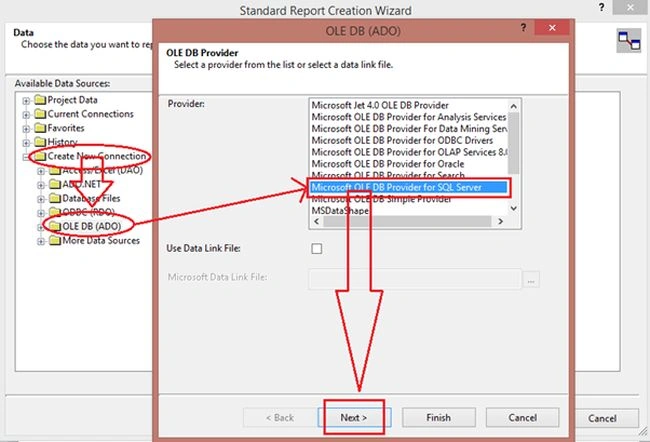 Microsoft OLE DB Provider