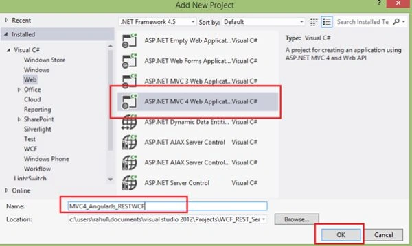 asp mvc application