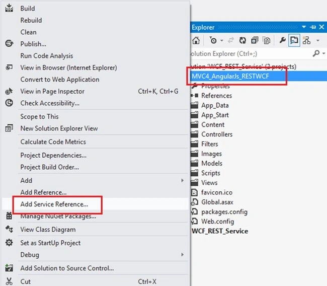 mvc angularJS