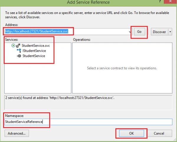 select namespace