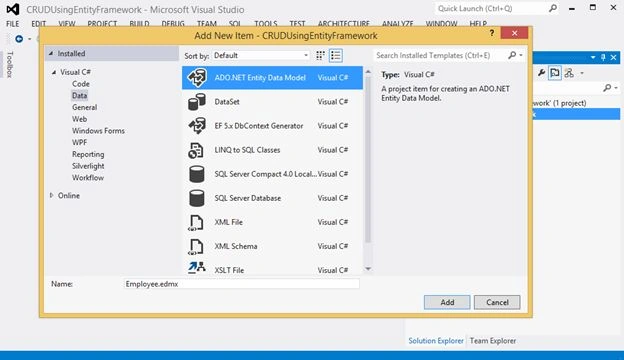 Entity Data Model