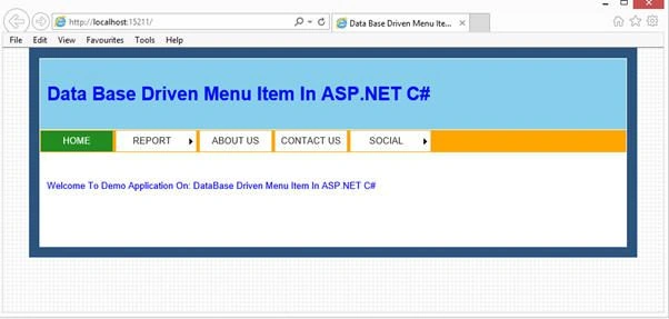 demo application