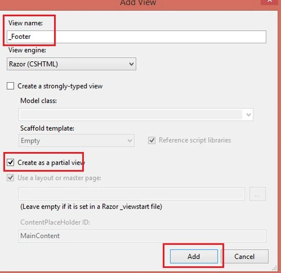 type view name