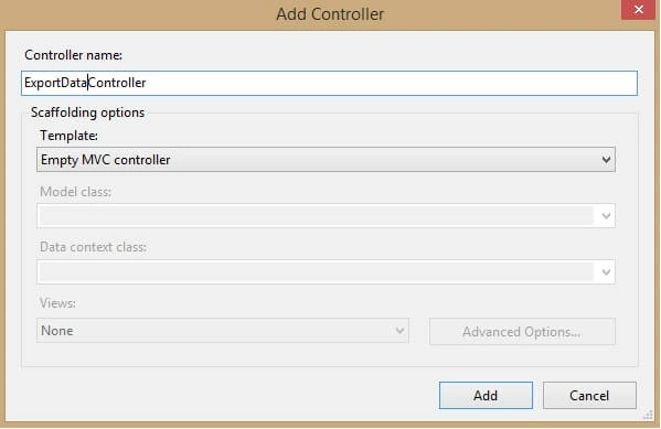 Add Controller