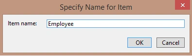 specify name