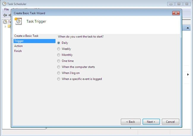 set trigger
