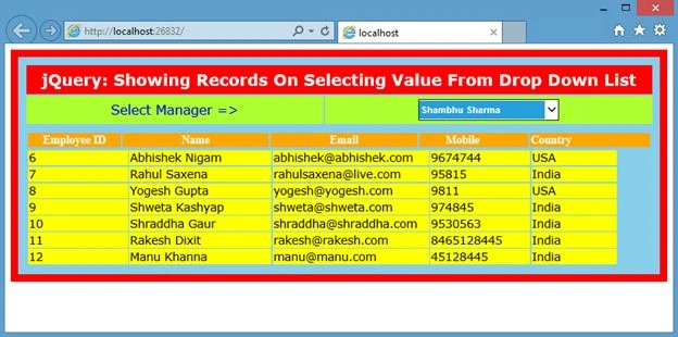 select manager