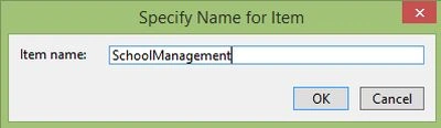 item name