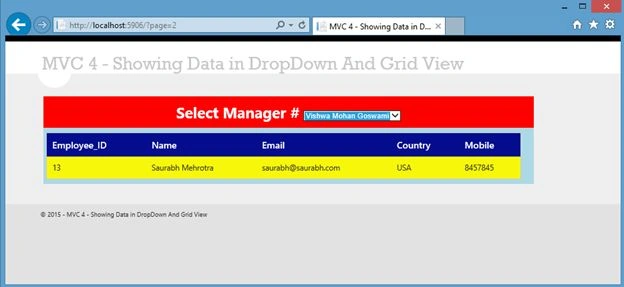 select manager