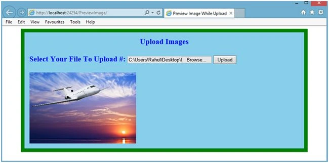select your fileto upload