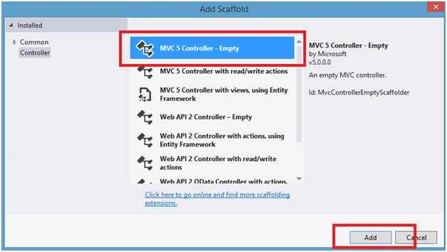 mvc controller