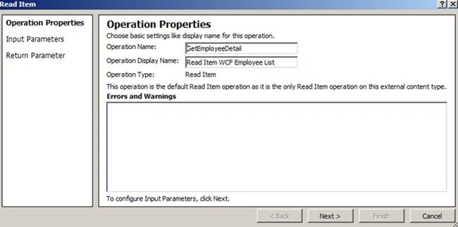 error and warning