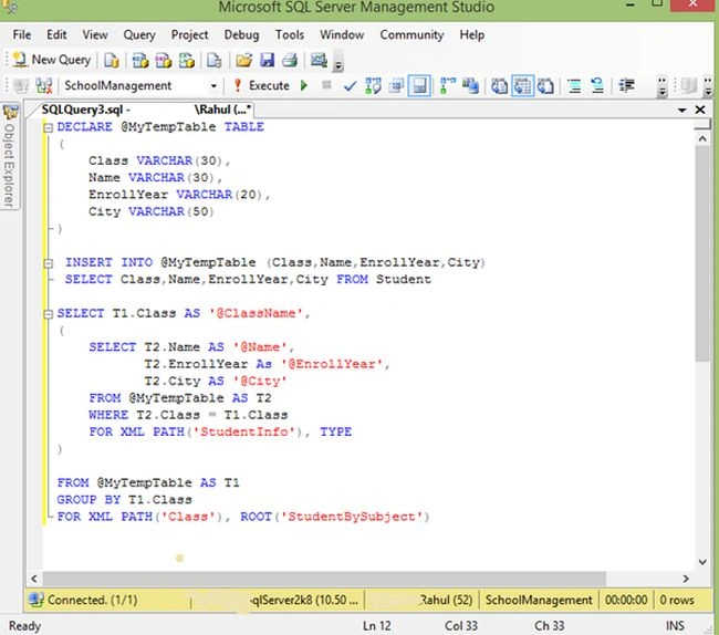 SQL Query
